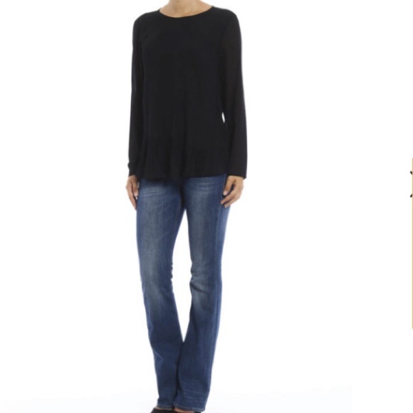 Michael Kors Black Pleated Blouse - Picture 7 of 10